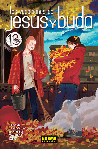 Las vacaciones de jesús y buda 13, de Nakamura, Hikaru | portada del libro