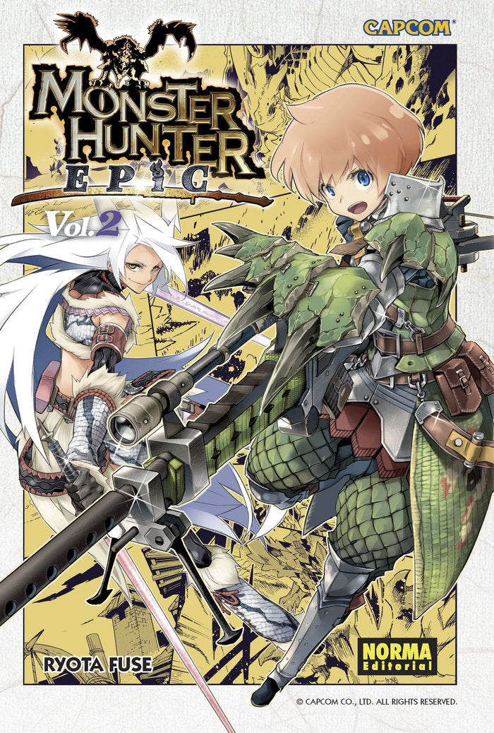 Monster Hunter Epic 2, de Fuse | portada del libro