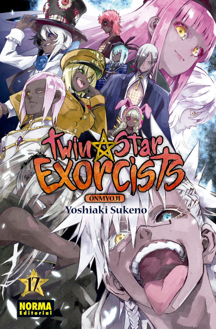 TWIN STAR EXORCISTS: ONMYOUJI 17, de YOSHIAKI SUKENO | portada del libro