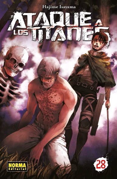 Ataque a los titanes 28, de Isayama, Hajime | portada del libro