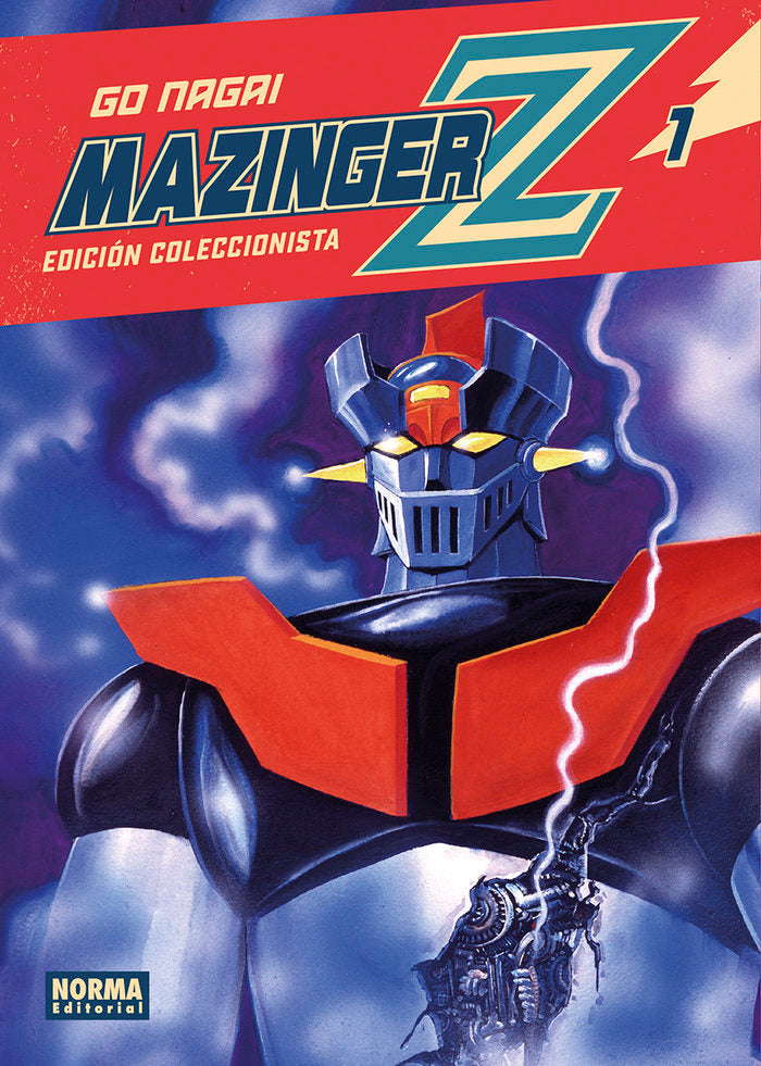 MAZINGER Z. ED. COLECCIONISTA 01, de GO NAGAI | portada del libro