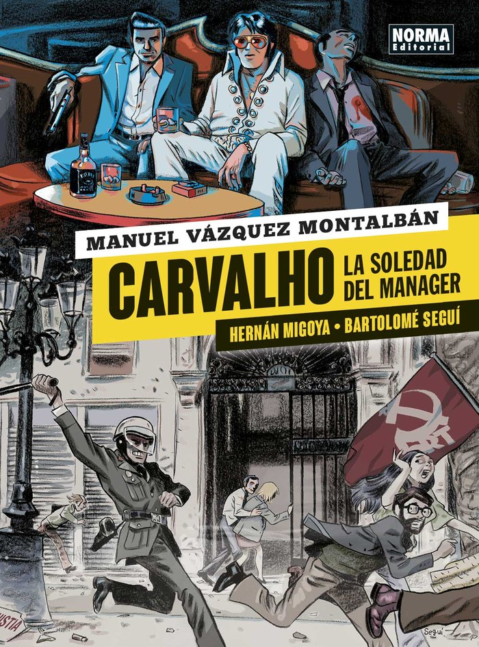 Carvalho. La soledad del manager, de Vázquez Montalbán | portada del libro