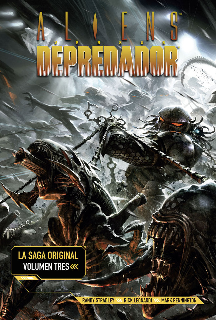 ALIENS VS DEPREDADOR.LA SAGA ORIGINAL 3., de RANDY STRADLEY-PHILL NORWOOD-CHRIS WARNER | portada del libro