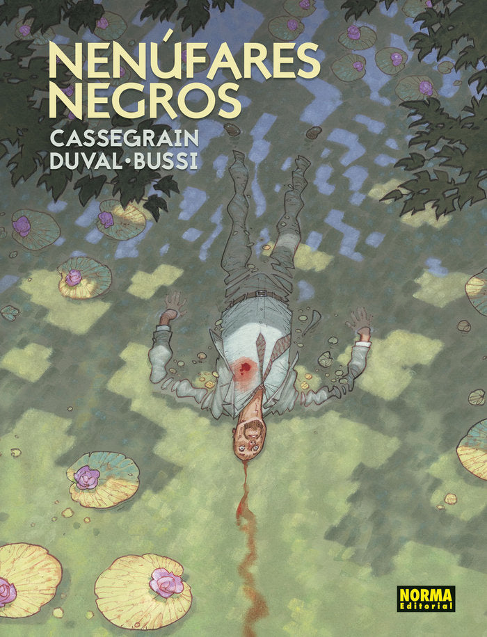 Nenúfares negros, de Cassegrain | portada del libro