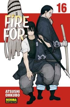 Fire Force 16, de Ohkubo | portada del libro