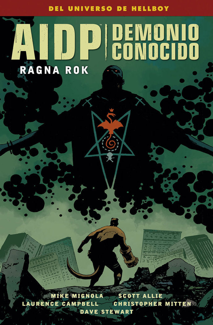 AIDP (vol. 35) Demonio conocido 3. Ragna rok, de Mignola | portada del libro