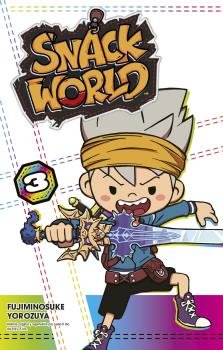 THE SNACK WORLD 03, de LEVEL-5#FUJIMINOSUKE YOROZUYA | portada del libro