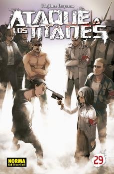 Ataque a los titanes 29, de Isayama, Hajime | portada del libro