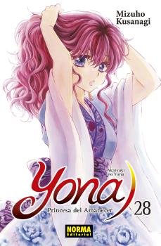 Yona, princesa del amanecer 28, de Kusanagi | portada del libro