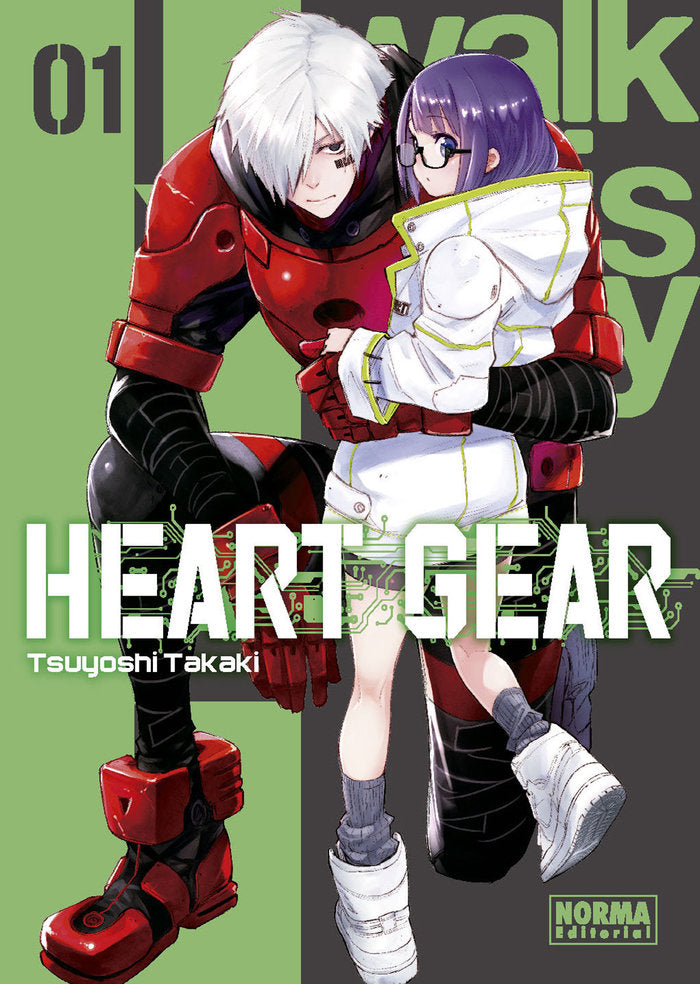 HEART GEAR 01, de TSUYOSHI TAKAKI | portada del libro