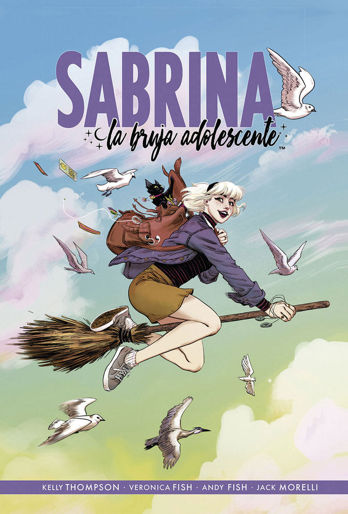 Sabrina: La bruja adolescente 1, de Thompson | portada del libro