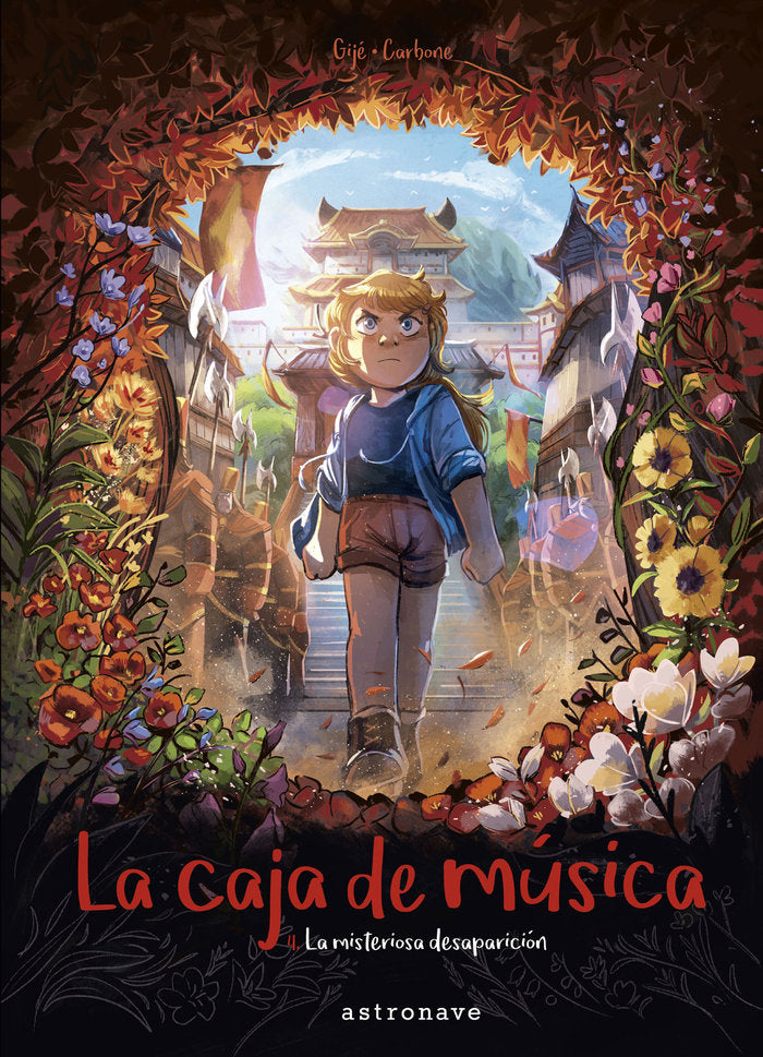 La caja de música 4. La misteriosa desaparición, de , Carbone | portada del libro