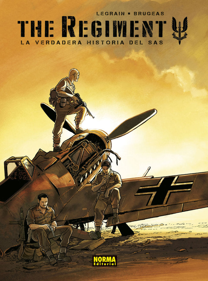 THE REGIMENT. LA VERDADERA HISTORIA DEL SAS, de LEGRAIN#BRUGEAS | portada del libro
