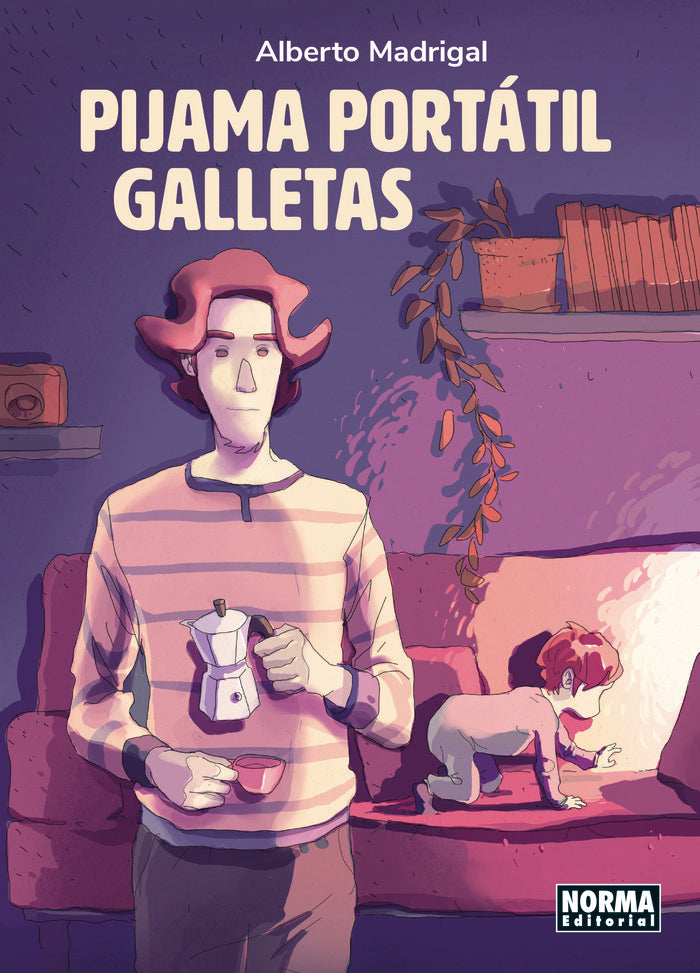 PIJAMA, PORTATIL, GALLETAS, de ALBERTO MADRIGAL | portada del libro