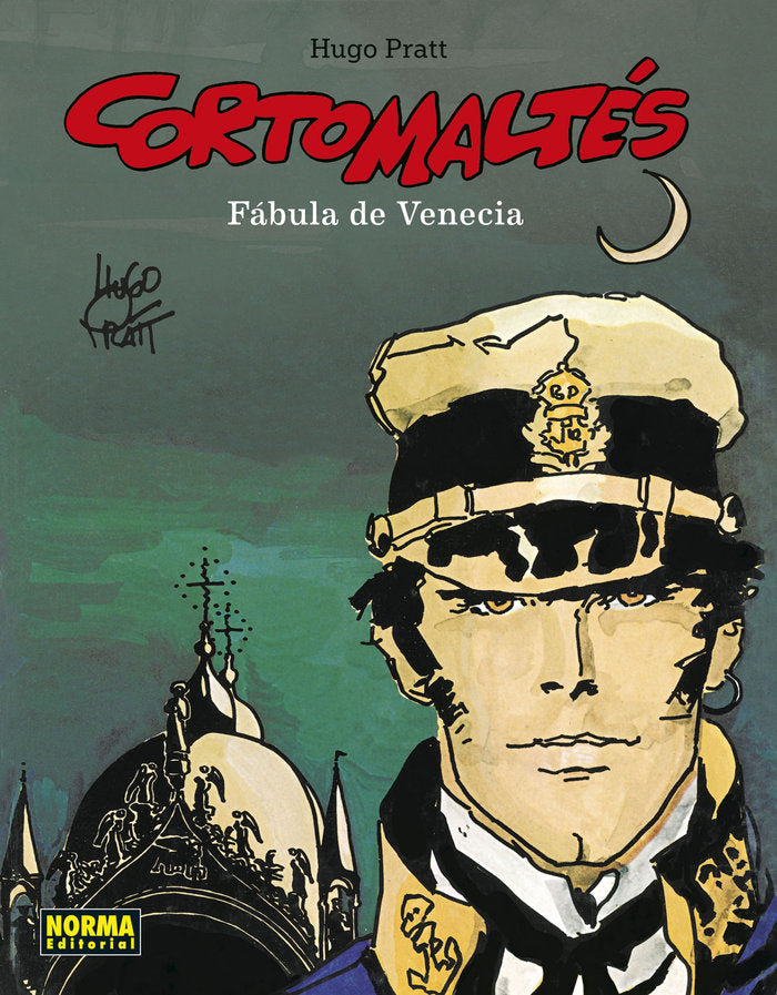 7. CORTO MALTES. FABULA DE VENECIA, de HUGO PRATT | portada del libro