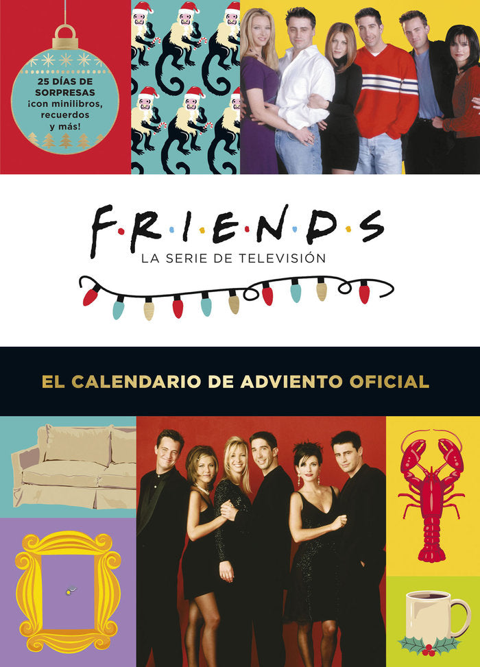 FRIENDS: EL CALENDARIO DE ADVIENTO OFICIAL 2021 | portada del libro