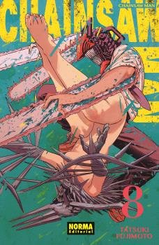 CHAINSAW MAN 08, de TATSUKI FUJMOTO | portada del libro