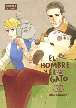 EL HOMBRE Y EL GATO 04, de UMI SAKURAI | portada del libro