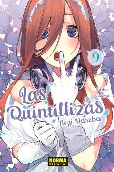 LAS QUINTILLIZAS 09, de NEGI HARUBA | portada del libro