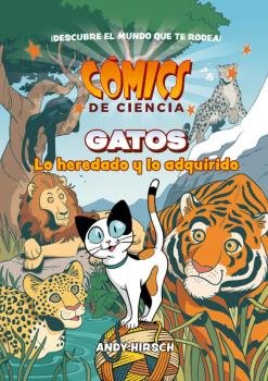 COMICS DE CIENCIA. GATOS, de HIRSCH | portada del libro