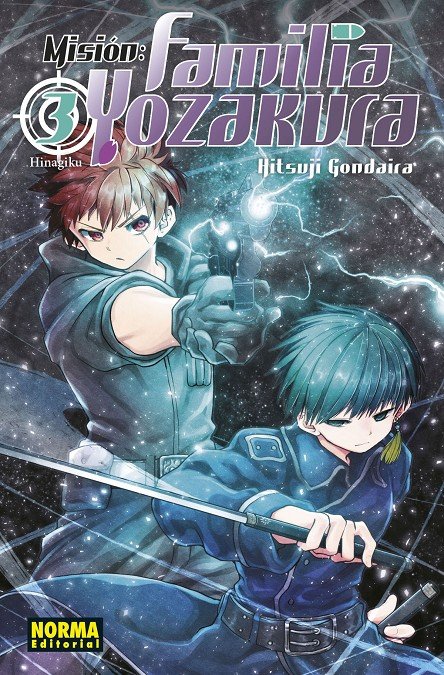 MISION FAMILIA YOZAKURA 3, de HITSUJI GONDAIRA | portada del libro