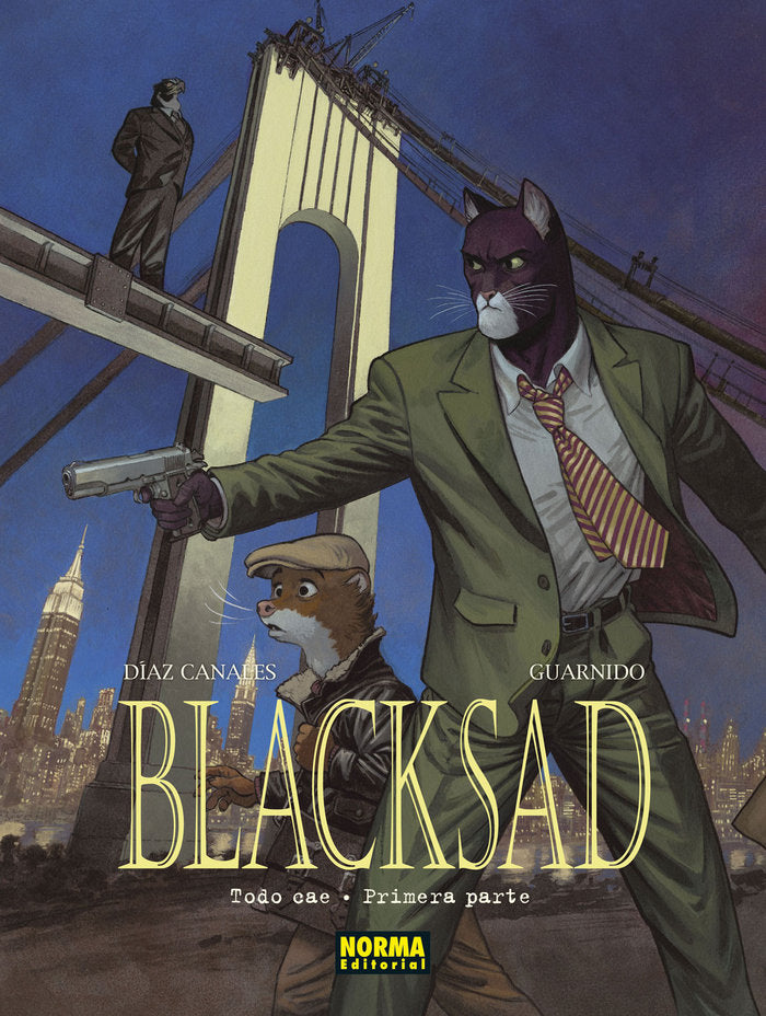 BLACKSAD 6. TODO CAE - PRIMERA PARTE, de JUAN DIAZ CANALES Y JUANJO GUA | portada del libro