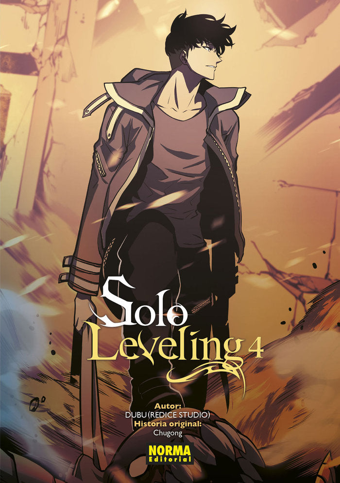 SOLO LEVELING 04, de CHUGONG | portada del libro