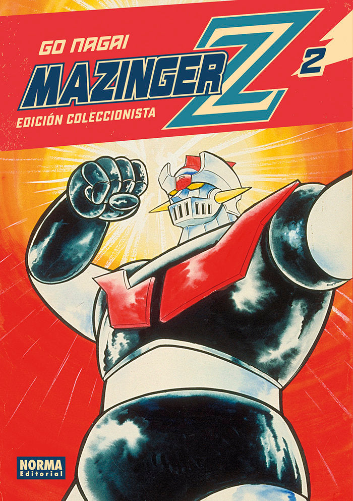 MAZINGER Z. ED. COLECCIONISTA 02, de GO NAGAI | portada del libro