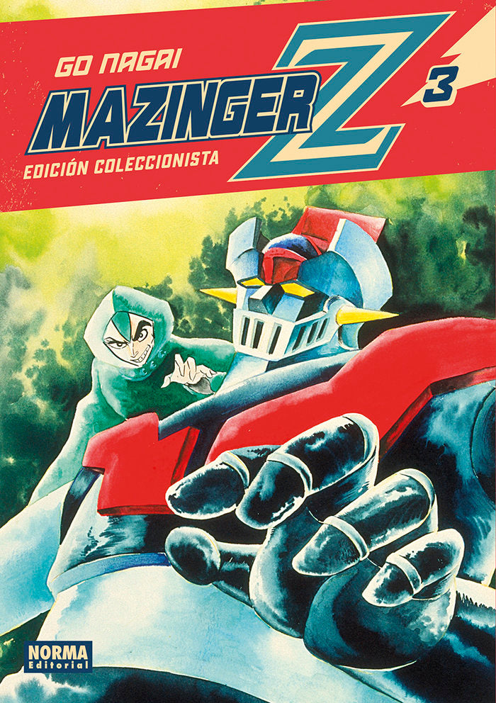 MAZINGER Z. ED. COLECCIONISTA 03, de GO NAGAI | portada del libro