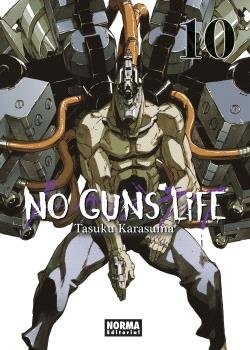 NO GUNS LIFE 10, de TASUKU KARASUMA | portada del libro