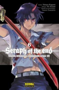 SERAPH OF THE END 06: GUREN ICHINOSE, CATASTROFE A LOS 16, de HARU TSUKISHIMA | portada del libro