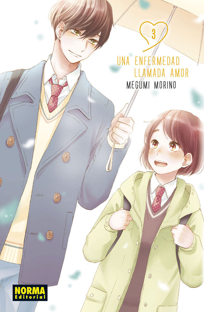 UNA ENFERMEDAD LLAMADA AMOR 03, de MEGUMI MORINO#MIKI YOSHIKAWA | portada del libro