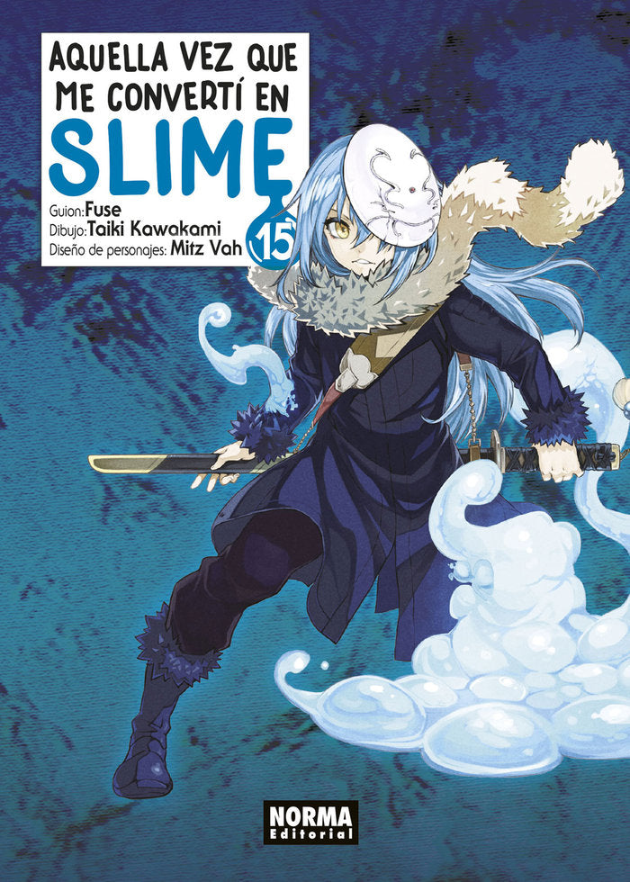 AQUELLA VEZ QUE ME CONVERTI EN SLIME 15, de FUSE#TAIKI KAWAKAMI | portada del libro