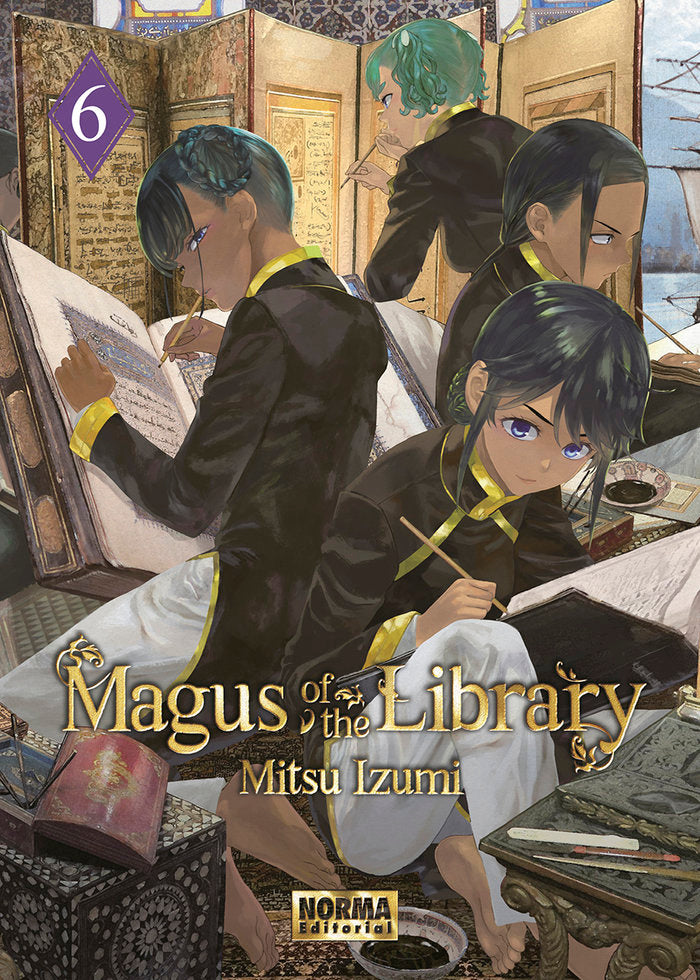 MAGUS OF THE LIBRARY 06, de MITSU IZUMI | portada del libro