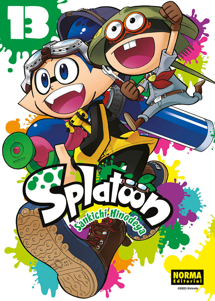 SPLATOON 13, de SANKICHI HINODEYA | portada del libro