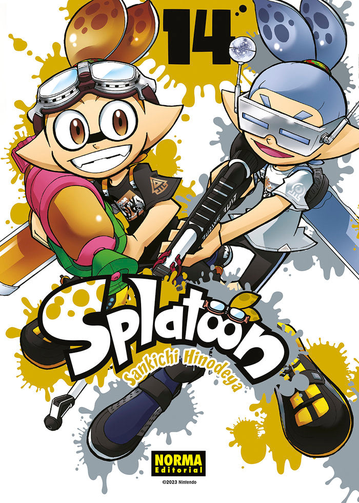 SPLATOON 14, de SANKICHI HINODEYA | portada del libro