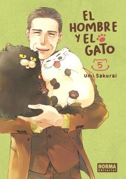 EL HOMBRE Y EL GATO 05, de UMI SAKURAI | portada del libro