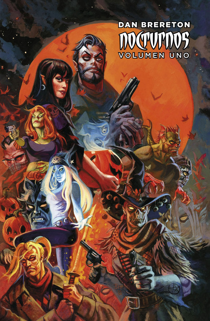 NOCTURNOS. VOLUMEN 1, de DAN BRERETON | portada del libro