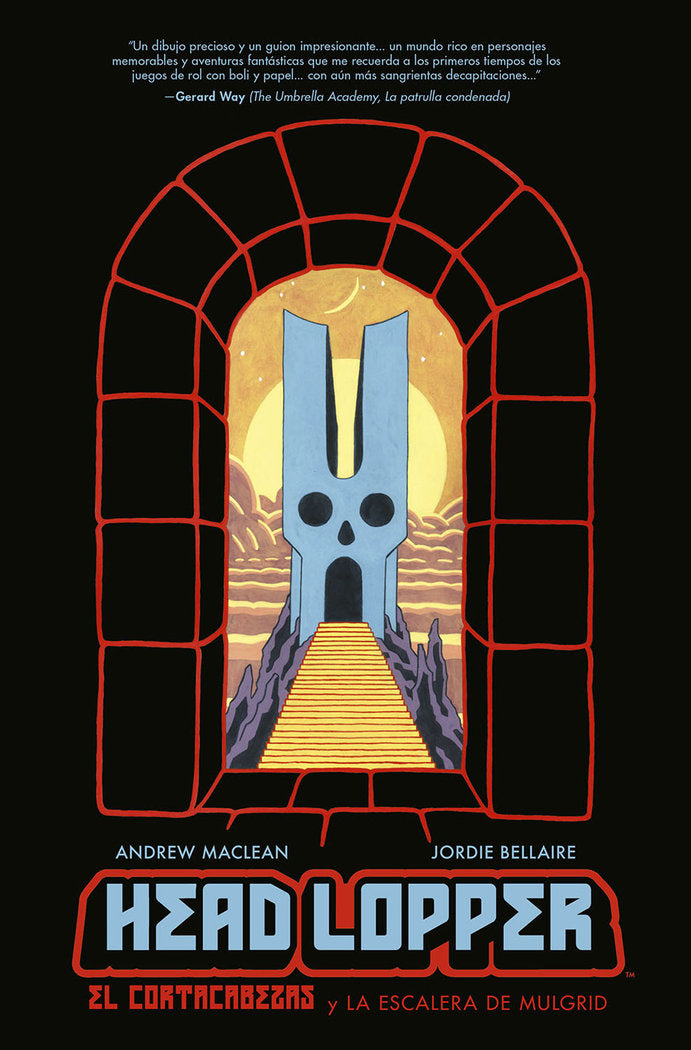 HEAD LOPPER 4. EL CORTACABEZAS Y LA ESCALERA DE MULGRID, de ANDREW MACLEAN#MIKE SPICER | portada del libro