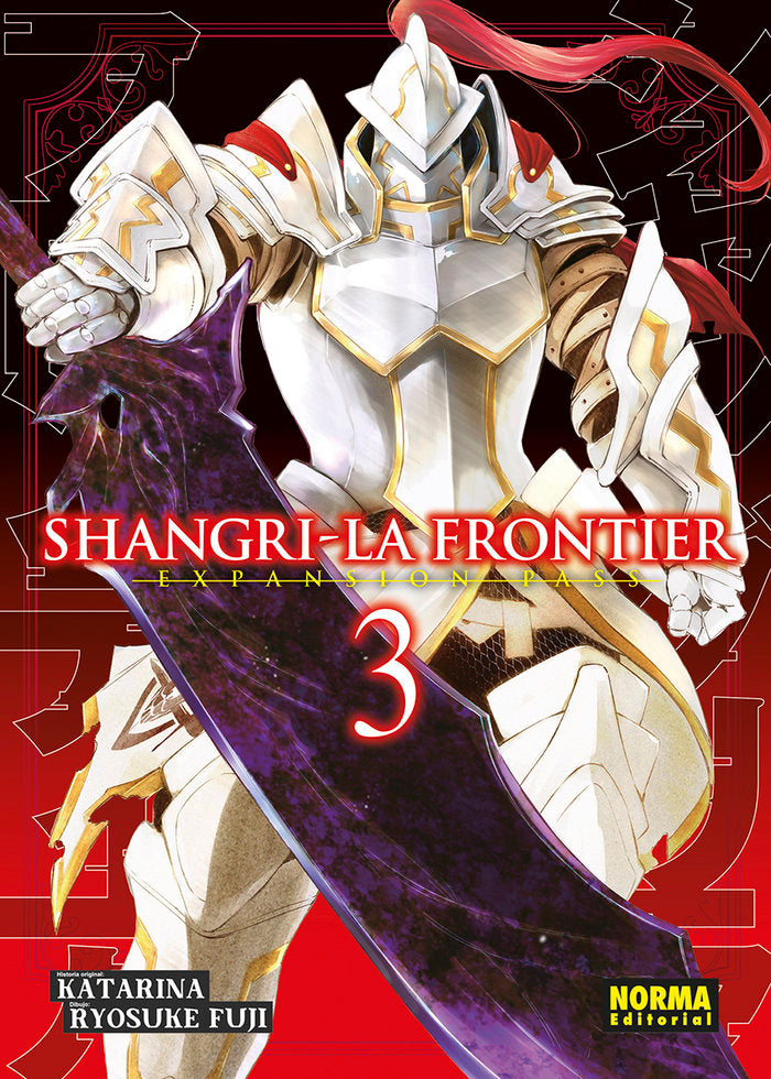 SHANGRI-LA FRONTIER 03. EXPANSION PASS, de KATARINA RYOSUKE FUJI | portada del libro