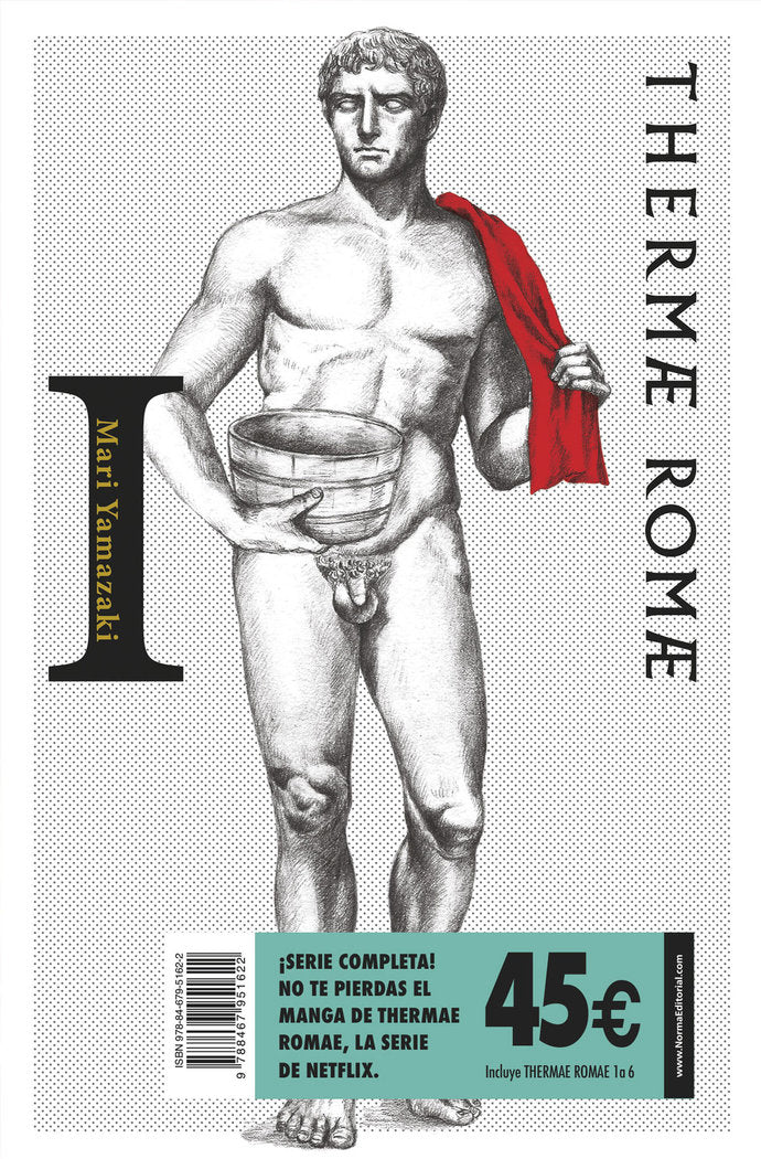 THERMAE ROMAE PACK SERIE COMPLETA, de MARI YAMAZAKI | portada del libro