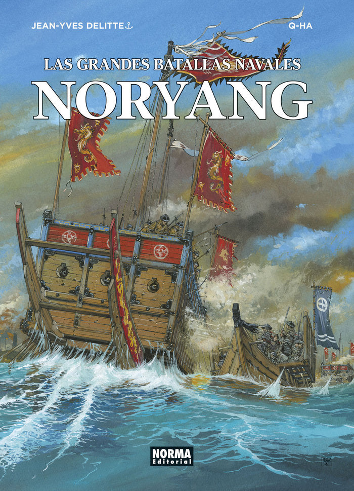 LAS GRANDES BATALLAS NAVALES 13. NORYANG, de JEAN YVES DELITTE#Q HA | portada del libro