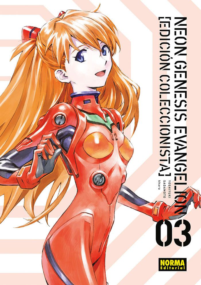 NEON GENESIS EVANGELION 03. ED. COLECCIONISTA, de SADAMOTO - KHARA | portada del libro