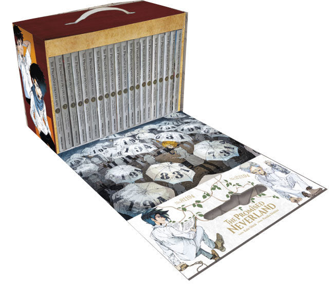 THE PROMISED NEVERLAND SERIE COMPLETA, de KAIU SHIRAI | portada del libro