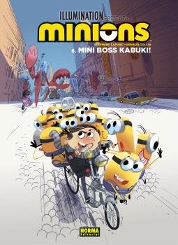 LOS MINIONS 6. MINI BOSS KABUKI!, de STEPHANE LAPUSS#RENAUD COLLIN | portada del libro
