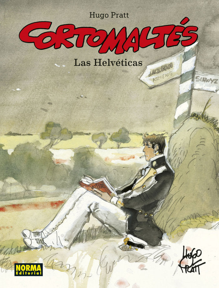 CORTO MALTES LAS HELVETICAS COLOR, de HUGO PRATT | portada del libro