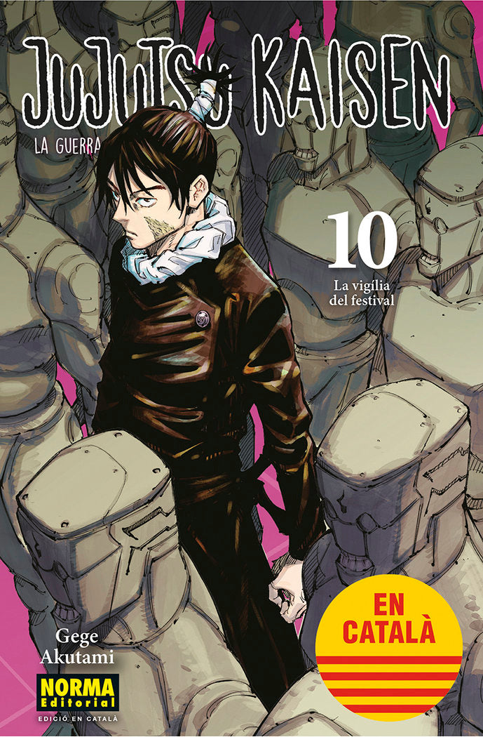 JUJUTSU KAISEN 10 CATALA, de AKUTAMI | portada del libro