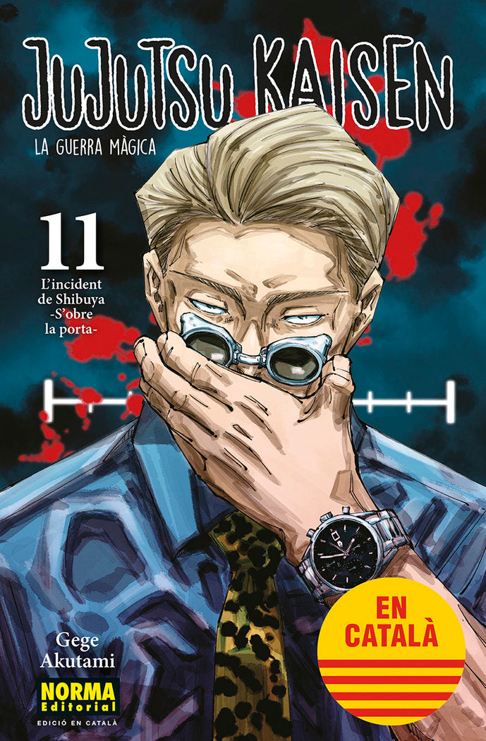 JUJUTSU KAISEN 11 CATALA, de AKUTAMI | portada del libro