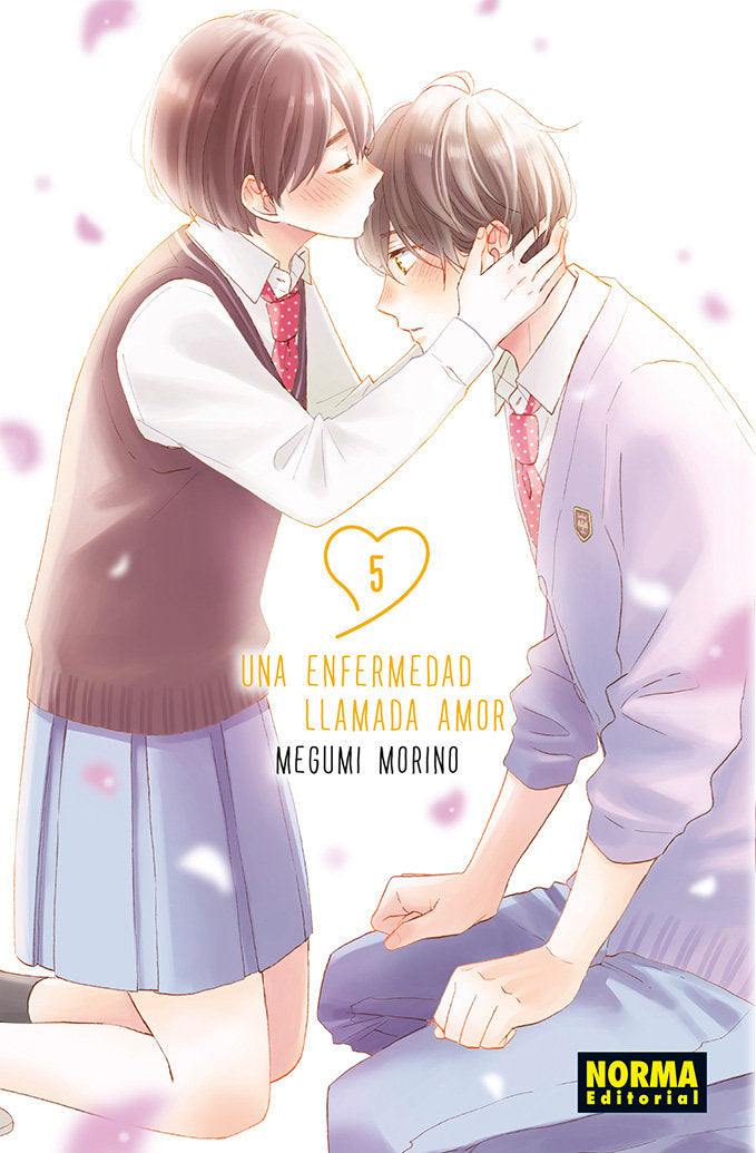 UNA ENFERMEDAD LLAMADA AMOR 05, de MEGUMI MORINO | portada del libro