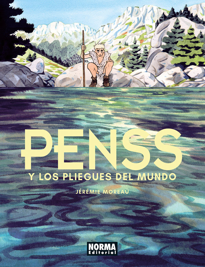 PENSS Y LOS PLIEGUES DEL MUNDO, de JEREMIE MOREAU | portada del libro